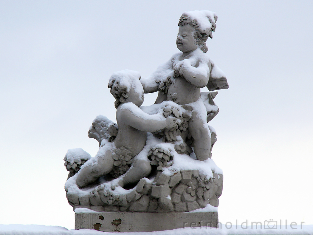 Barocke Steinfiguren am Domplatz