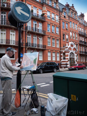 Artist in London