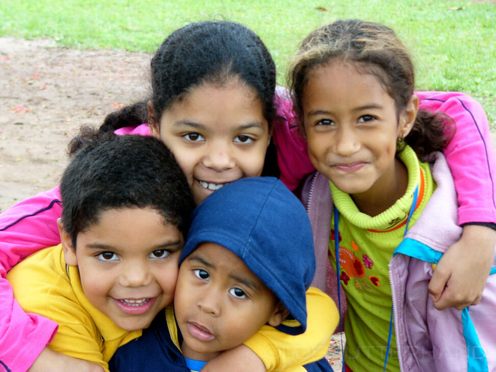 Kinder im Ibirapuera Park, Sao Paulo