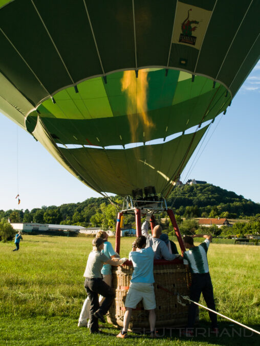 Heldburg Heißluftballon