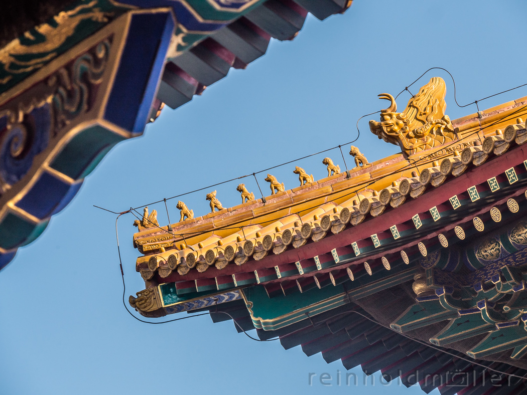 Tempeldach in Peking