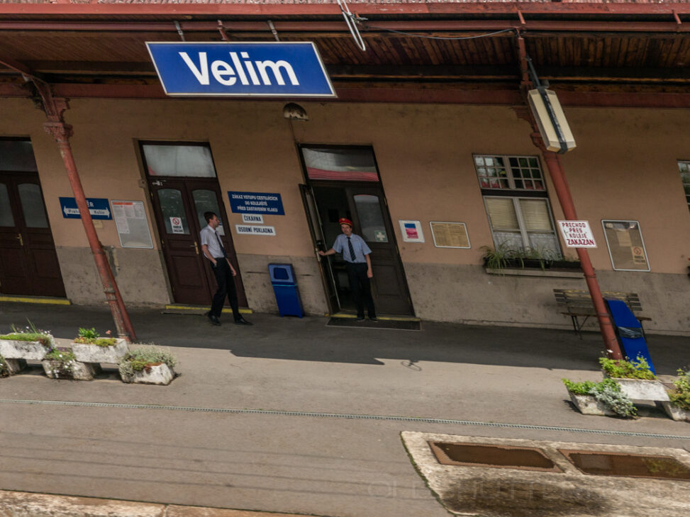 Durchfahrt im Bahnhof von Velim CZ