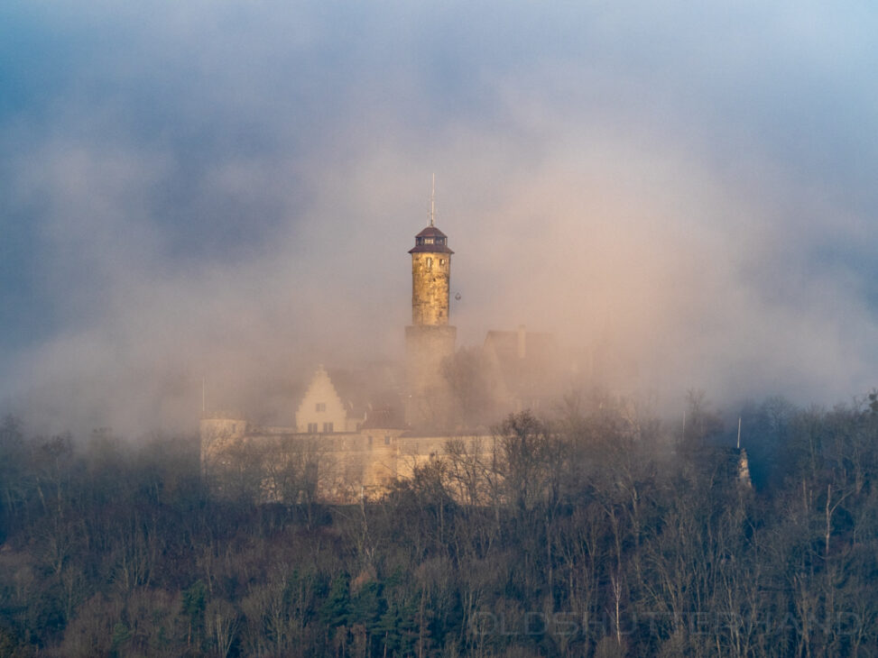 Altenburg in Bamberg im Nebel