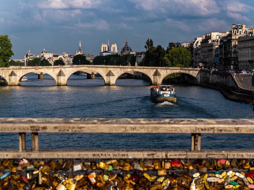 Seinebrücke in Paris