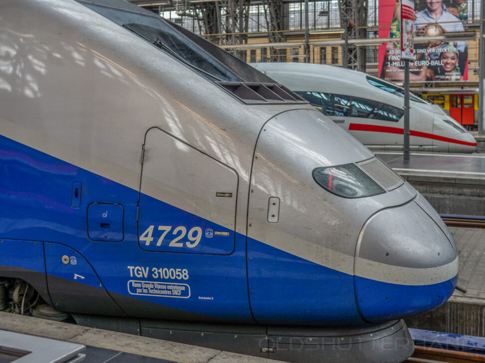 Gare de L´est, TGV und ICE